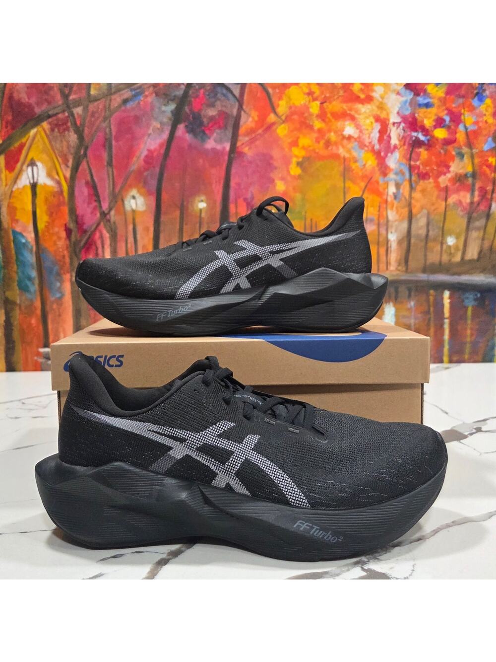 Asics Novablast 6 Triple Black Size 11 Men's 1011C243-002 Running Shoes